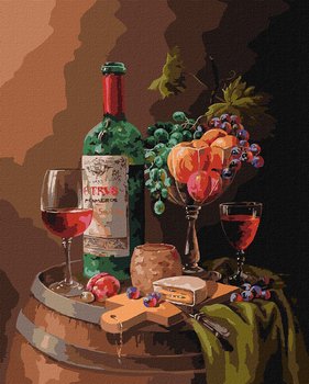 Zestaw do malowania po numerach. Romantyczna kolacja ©MariaGordeevaART 40x50 cm, KHO5659 - Ideyka