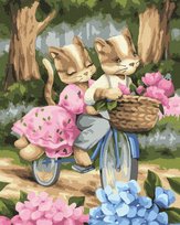 Zestaw do malowania po numerach. 