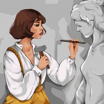 Zestaw do malowania po numerach. 