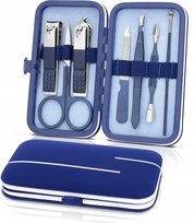 Zestaw do manicure 7 w 1, stal nierdzewna, obcinacz, narzędzie do pedicure