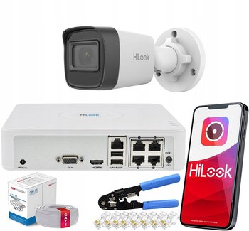 Zestaw Do Monitoringu Ip 1X Ipc-B141H-C Kamera Zewnętrzna Hilook Hikvision - HiLook