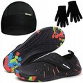 ZESTAW DO MORSOWANIA: BUTY NEOPRENOWE CZAPKA RĘKAWICZKI DO WODY PŁYWANIA 45 - Aqua-Sport
