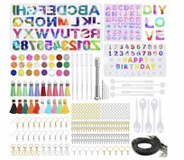 Zestaw Do Odlewania Żywicy Epoksydowej 300 sztuk silikonowe foremki Liter