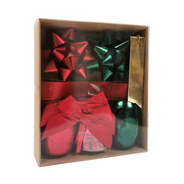 Zestaw do pakowania - czerwień, zieleń