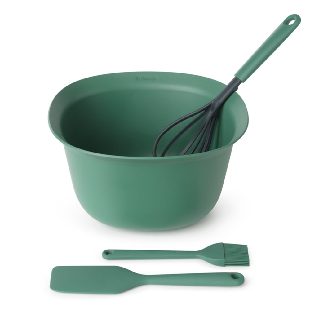 Zestaw do pieczenia BRABANTIA Tasty+, zielony, 13,5x25 cm