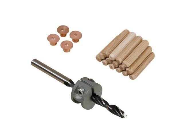 Zestaw do połączeń kołkowych WOLFCRAFT, 10 mm