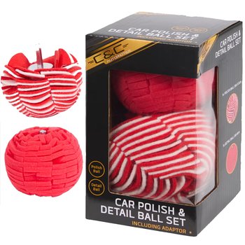 Zestaw do Polerowania i Detailingu Samochodowego Krążki Kule Polerskie do Auta Detailingowe - C&C