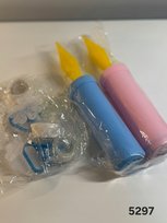 Zestaw do pompowania balonów nowy (5297-55)