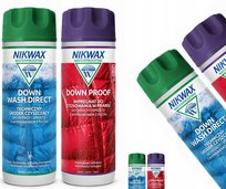 Zestaw do puchu Nikwax Down Wash Direct/Down Proof 2x300ml DŁUGA DATA