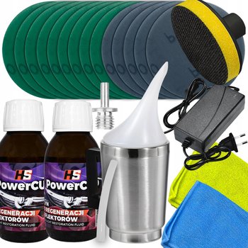 Zestaw do Regeneracji Lamp Reflektorów Magiczny Czajniczek 2x Płyn 2x Mikro - AGMI