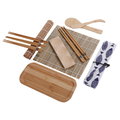 Zestaw Do Robienia I Serwowania Sushi Wykonany Z Bambusa, Kinghoff, Kh-1704 - KINGHoff