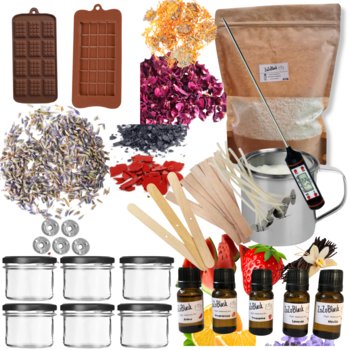 Zestaw Do Robienia Świec Sojowych Xxl Formy Wosk - ZoZoBlask