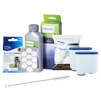 Zestaw do Saeco Philips AL-Clean 2szt, Cleaneo 10tab, CA6700/10 Szczotka AQ-434