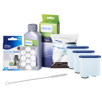 Zestaw do Saeco Philips AL-Clean 3szt, Cleaneo 10tab, CA6700/10 Szczotka AQ-434