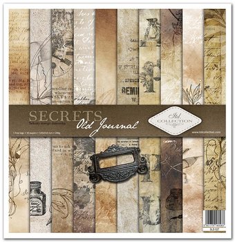 Zestaw do scrapbookingu SLS-027 "Old Journal" - ITD Collection