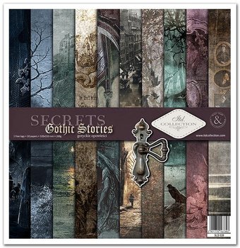 Zestaw do scrapbookingu SLS-039 "Gothic Stories" - ITD Collection