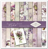 Zestaw Do Scrapbookingu Sls-044 ''Flower Post - Violet''