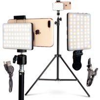 Zestaw do streamingu StreamMe Lampa Statyw Uchwyt Głowica