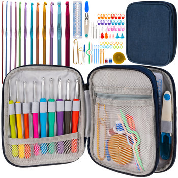 Zestaw do Szydełkowania Szydełko 2,0-8,0 Etui 86el RUHHY - Ruhhy