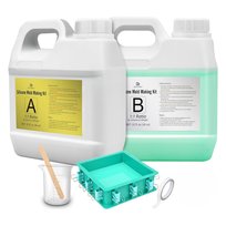 Zestaw Do Tworzenia Form Silikonowych |Płynna Guma|Regulowana Obudowa | 2Kg