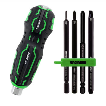 Zestaw do usuwania uszkodzonych śrub krzyżakowych DZ-76 Engineer - Inny producent