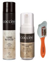 Zestaw do zamszu i nubuku pianka + szczotka + impregnat coccine Coccine