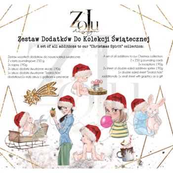 Zestaw dodatków do wycinania Zoju Design - ŚWIĘTA - ZoJu Design