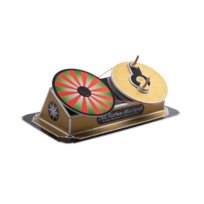 Zestaw doświadczalny - Krążek Newtona - kartonowy zestaw DIY