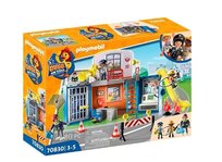 Quad rolniczy City Action - zestaw konstrukcyjny z koparką i figurkami  PLAYMOBIL