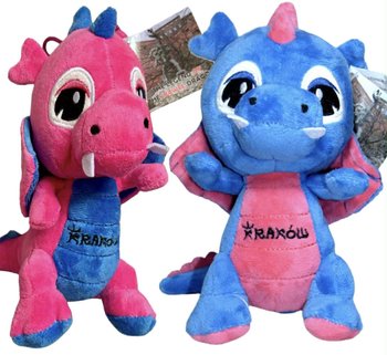 Zestaw Dwóch Smoków Wawelskich Smoczki Smoki Maskotka Kraków Pluszak - Inna marka