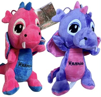 Zestaw Dwóch Smoków Wawelskich Smoczki Smoki Maskotka Kraków Pluszak - Inna marka