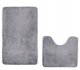 Zestaw dywaników łazienkowych 2cz OSLO TPR szary 45x75 - Kontrast