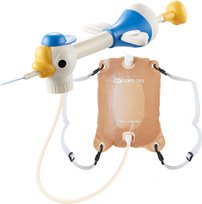 Zestaw Dziecięcy Pistolet Na Wodę Z Plecakiem 1200ml Lekki Basen Ogród