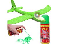 Zestaw Dzień Chłopaka Dzień Dziecka Samolot Led Serpentyna W Sprayu 4