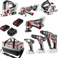 Zestaw Elektronarzędzi Energy+ + Akumulatory 2Ah i 4 Ah + Ładowarka + Torba