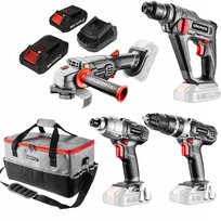 Zestaw Elektronarzędzi Energy+ + Akumulatory 2Ah i 4 Ah + Ładowarka + Torba