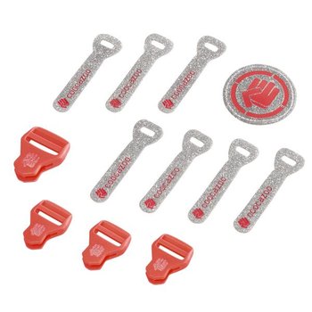 Zestaw elementów wymiennych do plecaków Special, Sprinkled Hibiscus - Coocazoo