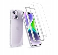 ZESTAW ETUI BEZBARWNE + 2 SZKŁA HARTOWANE DO APPLE IPHONE 14 UNBREAKCABLE brak informacji
