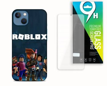 Zestaw Etui Case + Szkło Hartowane Do Apple Iphone 15 - Roblox Game Gry - Inny producent