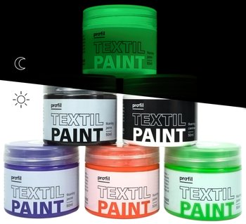 Zestaw farb 6x50ml, do jasnych tkanin - JOKER - PAINT-IT