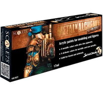 Zestaw farb scale75 metal'n alchemy copper series Scale75