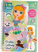 Zestaw Fashion Coloring Book