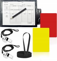 ZESTAW FIFA KARTKI Sędziego ETUI  KOMPLET dla sędziego Profesjonalny