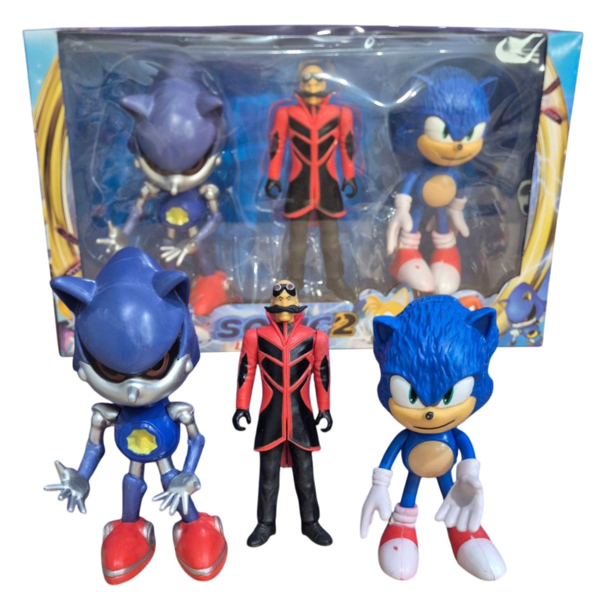 ⭐︎SONIC THE HEDGEHOG⭐︎3個セット SONIC フィギア Zestaw figurek 3 szt the hedgehog sonic kosmita bohater