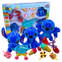 Zestaw Figurek Stitch Stich I Lilo Zabawki Kuchnia 3 szt. + Akcesoria
