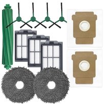 Zestaw filtry szczotki worki ścierki do iRobot Roomba Plus 405 505 Combo + Litago