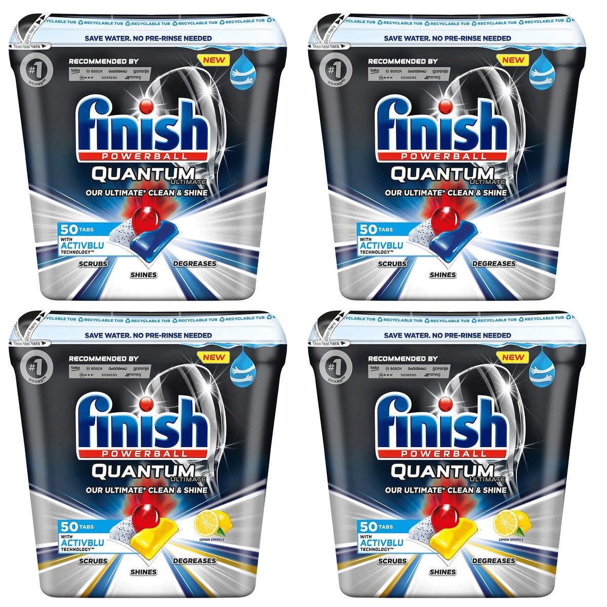 Zestaw Finish Quantum 200 kapsułek - FINISH | Sklep EMPIK.COM