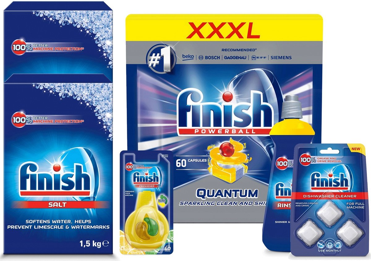 Zestaw Finish Quantum Tabletki - FINISH | Sklep EMPIK.COM