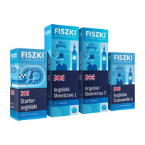 Zestaw Fiszek – Angielski dla początkujących (poziom A1-A2)
