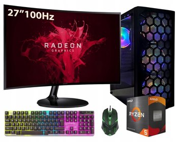 ZESTAW GAMINGOWY 27"100Hz |RYZEN 5|VEGA 11|32GB|1TB| - Adronix